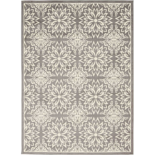 Charlton Home® Yurig Floral Rug & Reviews Wayfair